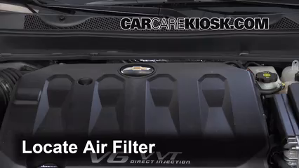 2014 Chevrolet Impala LT 3.6L V6 FlexFuel Filtro de aire (motor) Cambio